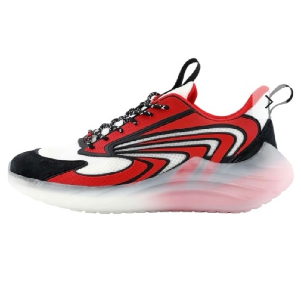 Mazino Krypton Sneakers Black, Red and White Mens Size 11